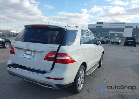 2012 Mercedes-Benz Ml 350 4Matic из США, поврежденный, VIN 4JGDA5HB2CA078095